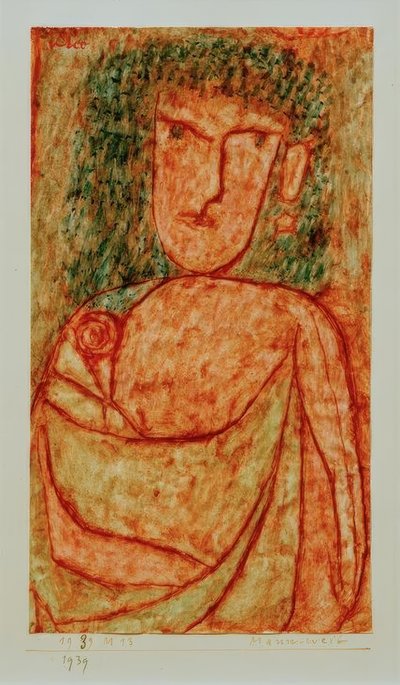Hermaphrodite (from a Lost Ancient Novel) by Paul Klee